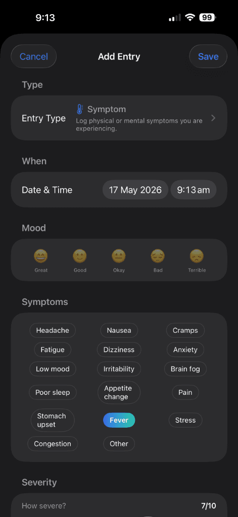 App Feature Screenshot